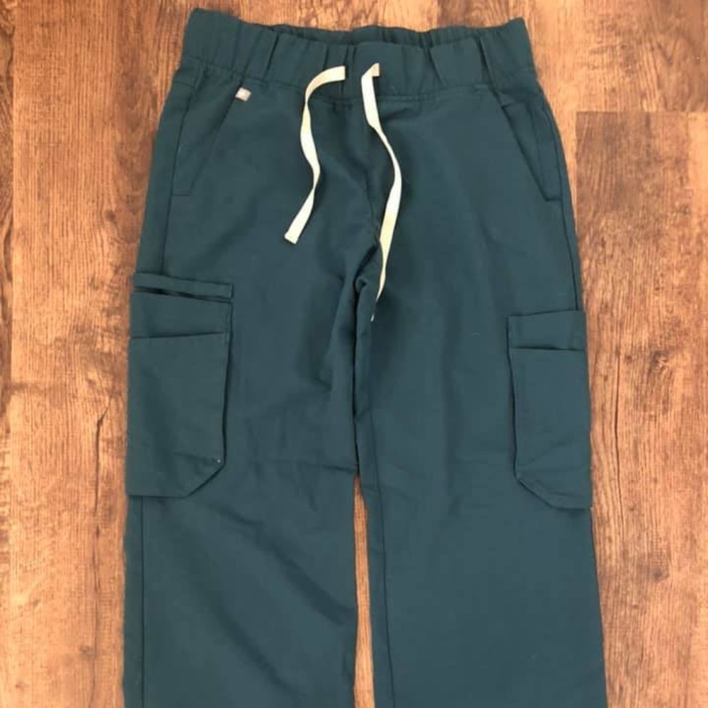 Figs Tema Wide Leg Scrub Pants (S) NWOT